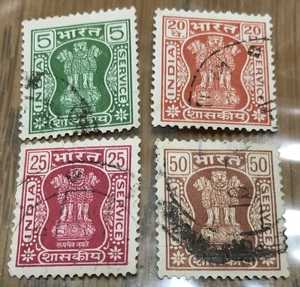◎切手　インド　「４枚セット」◎