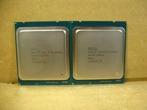 ▽Intel Xeon E5-2630V2 2.60GHz SR1AM 6コア 15M 7.2GT/s 80W LGA2011 2個 中古 インテル