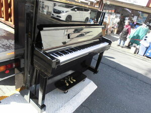 ガーシュインピアノ 黒塗り 艶出し 中級機種・電子ピアノ並みの価格 お買い得品 運賃無料 条件有り