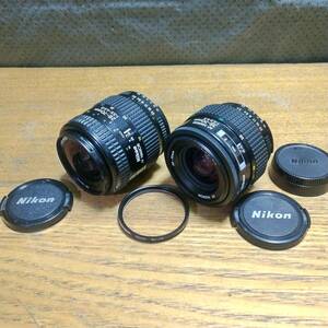 【良品中古】★Nikon AF NIKKOR 28-70mm/35-70mm AFニッコール Fマウント 2本まとめて動作品★