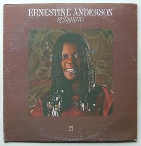◆ ERNESTINE ANDERSON / Sunshine ◆ Concord Jazz CJ-109 ◆ W