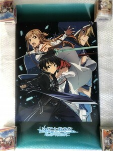 ★ ソードアート・オンライン デラックスクリアポスター ホロウ・フラグメント柄 ■ 約420×720mm ■ SAO