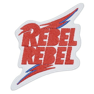 DAVID BOWIE デヴィッドボウイ Rebel Rebel Patch ワッペン オフィシャル