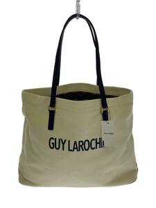 Guy Laroche◆トートバッグ/キャンバス/BEG