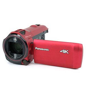 【中古】Panasonic デジタル4Kビデオカメラ 64GB HC-VX992M-R アーバンレッド 元箱あり [管理:1050021805]