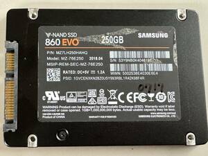 SAMSUNG【動作確認済み】SSD 250GB 0717