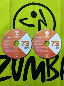 即決　ZUMBA　ズンバ　ZIN73　CD＆DVD　インストラクター専用