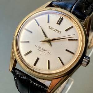 【動作品】セイコー ロードマーベル 腕時計 1967年 手巻き メンズ SEIKO LORD MARVEL ケース径35㎜ ビンテージ ウォッチ 男性 レトロ