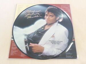 未使用 限定ピクチャー盤LPマイケル・ジャクソンThriller Michael Jackson Quincy Jones Beat It Billie Jean Human Nature Paul McCartney