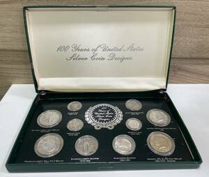 【8223】アメリカ 100周年記念 銀貨セット 長期保管品 100 years of United States Silver coin Designs