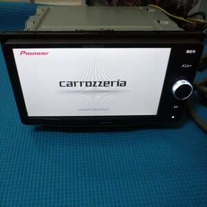 【中古】carrozzeria AVIC-MRZ-099W メモリーナビ 地図データ2019年 Bluetooth