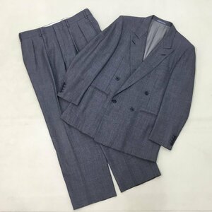 ■BURBERRY バーバリー パンツ スーツ ウール100％ メンズ グレー 平置き採寸参照 /1.4㎏■