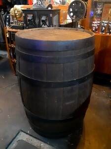 アメリカン雑貨カフェバースタイルビンテージウイスキー樽テーブル