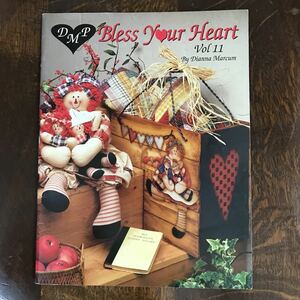 トールペイント 洋書　dmp bless your heat vol,11　by dianna marcum　[aaa44]