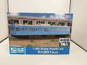 未組立　JR西日本　201系直流電車(京阪神緩行線)　1/80　Scale　Plastic　Kit　サハ201キット　中間車1両入