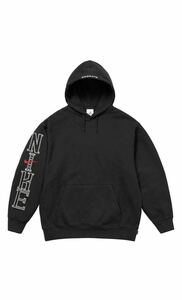 送料無料 Supreme 24SS week10 Nike Hooded Sweatshirt Black L シュプリーム ナイキ フーディ ブラック ラージ 新品 タグ ステッカー付き