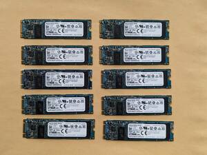 TOSHIBA SSD SATA M.2 2280 128GB THNSNK128GVN8 10個セット　