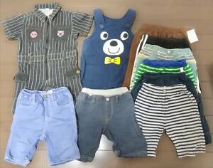 90サイズ　10点　男の子 ズボン JUNK STORE含む オーバーオール