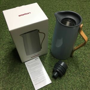 GX1199 Stelton ステルトン Emma バキュームジャグコーヒー x-200 1.2L ブルー インテリア キッチン用品 未使用 保管品 ポット