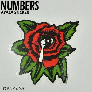 値下げしました！NUMBERS EDITION/ナンバーズエディション AYALA STICKER ステッカー シール スケボー 08