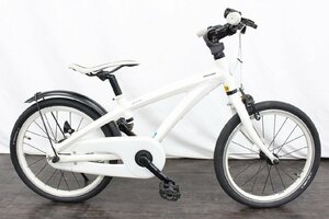 【行董】BRIDGESTONE ブリジストン 子供用自転車 キッズ用スポーツバイク Levena 18インチ 白 ホワイト ※らくらく家財便※ AZ455BOT71