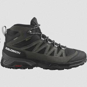 サロモン X ワード レザー ミッド GTX(GORE-TEX) 27.5cm ファントム×ブラック #L47181700 X WARD LEATHER MID GTX PHANTOM/BLACK/MAGNET