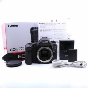 ＜ほぼ新品＞ Canon デジタル一眼レフカメラ EOS70D ボディ シャッター数2319枚！