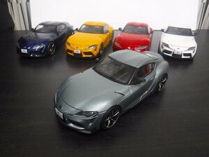【B1104】 TOYOTA トヨタ GR Supra 色見本 ミニカー 1/30 ディーラー展示用 カラーサンプル モデルカー おまとめ