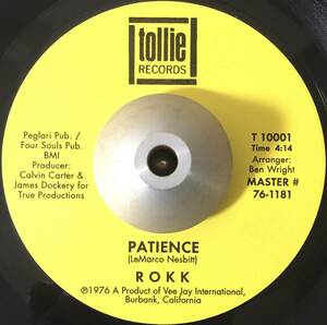 視聴 極美盤 ROKK - Patience / Don