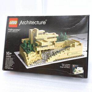 ★組立途中★ 廃盤 希少 LEGO レゴ 21005 アーキテクチャー Fallingwater 落水荘 カウフマンズ邸 組立図あります【パーツ有無未確認】