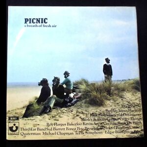 ●UK-Harvestオリジナル2LP!! V.A. / Picnic (A Breath Of Fresh Air),A3:Pink Floyd,Embryo♪