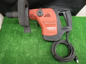 中古品 HILTI ヒルティ 電動ブレーカー ハンマ ハツリ TE500-X 六角軸 17mm