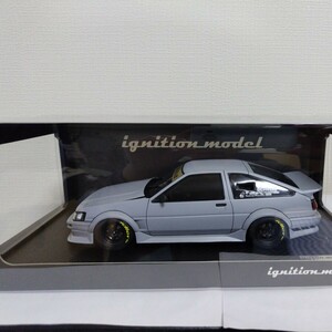 ignition model イグニッションモデル 1/18 RWB AE86 マット グレー 2607　 