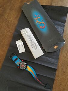 未使用 珍品 レア 90s POP Swatch スウォッチ 腕時計 1994 Quartz クォーツ 30m防水 耐衝撃 デザイン ウォッチ ビンテージ レトロ アイテム