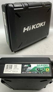 ◇ HiKOKI コードレスインパクトレンチ 36V [ WR 36DC ] 【動作確認済み】 【充電器/バッテリー2個付き】 ハイコーキ / 中古(S240410_3)
