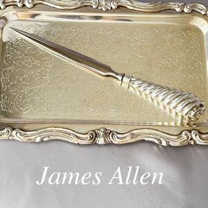 【James Allen】 スパイラルデザインのレターオープナー / レターナイフ 1898年 バーミンガム