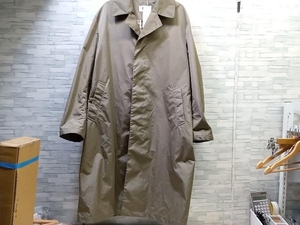 美品 未使用品 DAKS ダックス CCDDSS0101 トレンチコート カーキ系 サイズLL 新品タグ付き