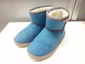 送料込◎KUSTOM/カスタム■20.0cm/US2/UK1/EUR35■BOYS POLAR BOOT 4848100A キッズ ボアフェイクムートンブーツ■青/灰/赤■#20709MK753_1