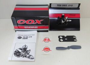 【未使用】 COX　TEE DEE　010　ENGINE　No.130　エンジン　飛行機 ラジコン　G240208879-42