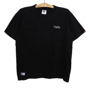 WTAPS ダブルタップス SUPPORT YOUR LOCAL militia Tシャツ Sサイズ 黒