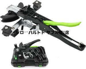 パイプベンダー チューブベンダー ラチェット式 手動式 最大90度 インチ制1/4”-7/8” 逆曲げでき パイプ曲げ加工 エアコン配管 S971