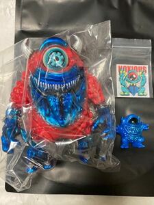 CHOKEHAZRD NOXIOUS 眼球蓄光 GID ソフビ SOFUBI チョークハザード ILUILU zollmen UZUMARK IZUMONSTER mvh hxs tkom realhead 真頭玩具