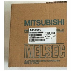 MITSUBISHI/三菱 新品未使用　A616DAV ディジタルアナログ変換ユニット【６ヶ月保証】