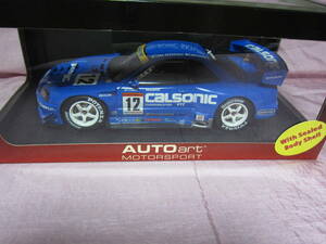 オートアート 1/18 NISSAN SKYLINE JGTC 2002 CALSONIC #12