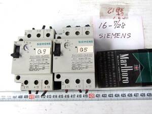 16-7/28 SIEMENS モータースタータープロテクター ＊3VU1300-0MJ00 ＊3VU1300-0MH00