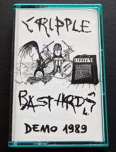 【100本限定復刻再発/ノイズコア＆グラインドコア/全国無料発送】 CRIPPLE BASTARDS / Demo 1989