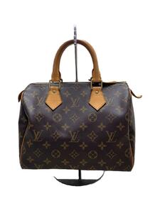 LOUIS VUITTON◆1)スピーディ25_モノグラム・キャンバス_BRW/PVC/BRW