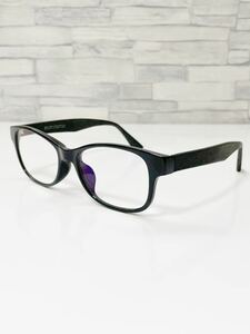 Zoff ZA41R01 reading glasses ＋1.00 ゾフ レアフレーム ブラック× wood 老眼鏡 良品