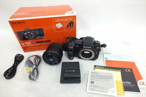 ◆ SONY ソニー α700 デジタル一眼レフ Vario-Sonnar DT 3.5-4.5/16-80 ZA 中古 現状品 240409M5652