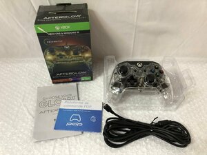 k091*80 【やや傷汚れ有】 Afterglow Wired Controller アフターグロー 有線 コントローラー for Xbox One Series/ Winpows 10